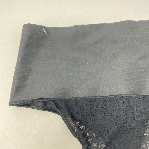 Maidenform Shaping Thong Firm Womens Size Small Black Lave - Picture 3 of 8